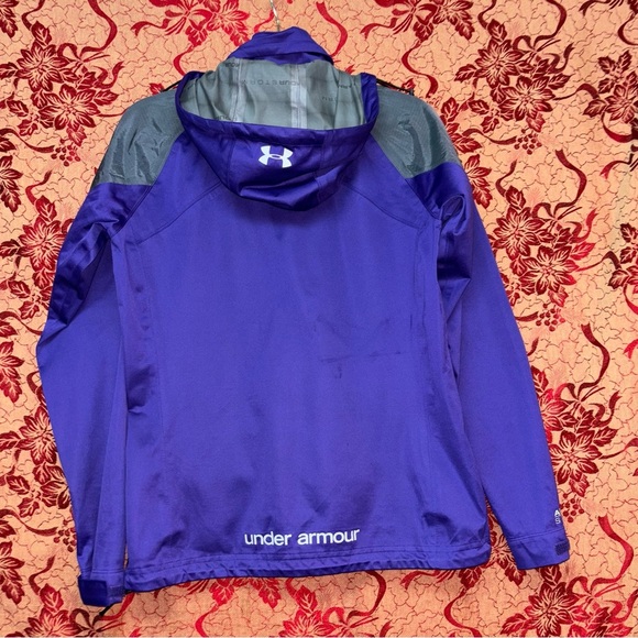 Under Armour Storm Women’s Weather Repellent Accelerant Hoodie Jacket S Full Zip - Picture 3 of 14